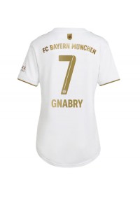 Bayern Munich Serge Gnabry #7 Fotballdrakt Borte Klær Dame 2022-23 Korte ermer